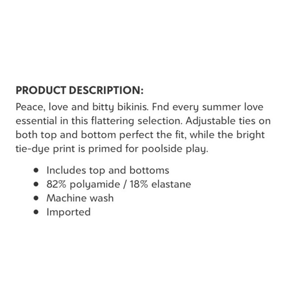 Hoopa orange floral print Bikini Women’s Size XL - Picture 9 of 10